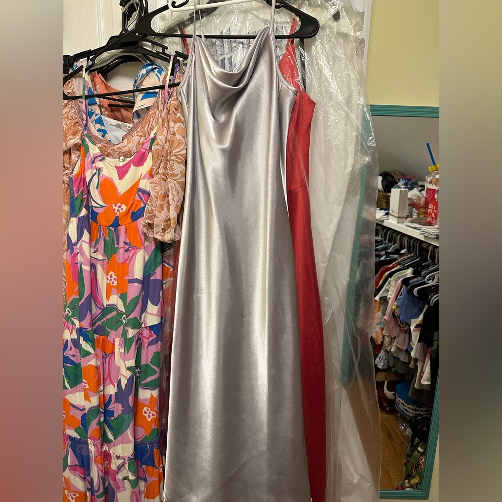 Beautiful elegant slip dress! Only worn once!